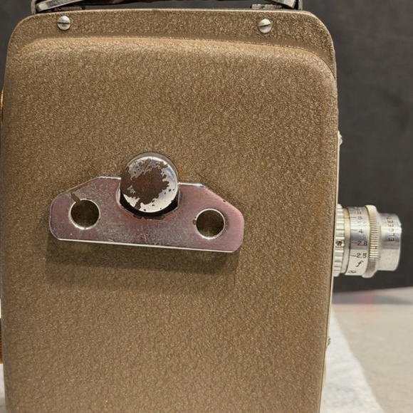 Vintage Dejur Citation Eight 8mm Movie Camera & Leather Case and Manual - Picture 3 of 16